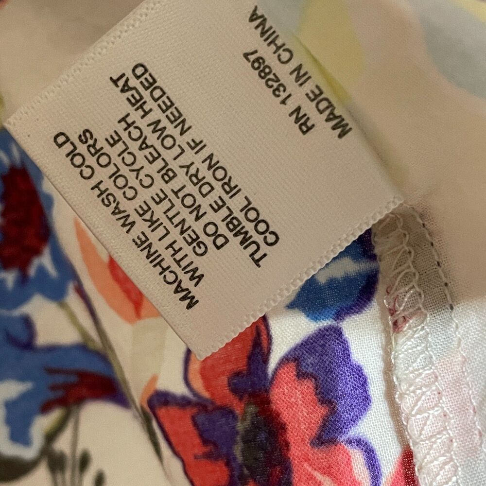 Jane and Delancey Floral Print Bell Sleeve Top Blouse - Picture 6 of 8